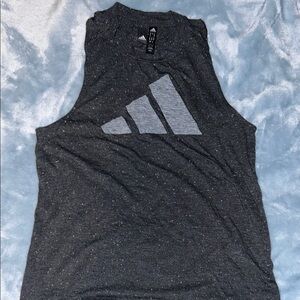 Adidas Charcoal Sleeveless Top